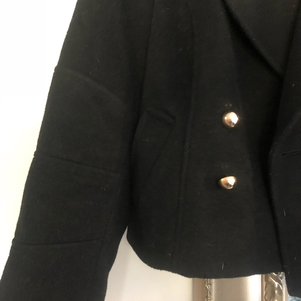 Black crop jacket - Picture 3 of 5